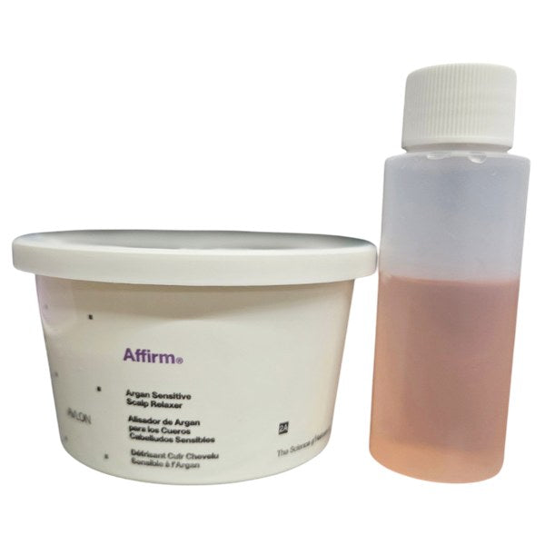 Avlon Affirm Argan Sensitive Scalp Creme Relaxer with Activator - 4.9oz