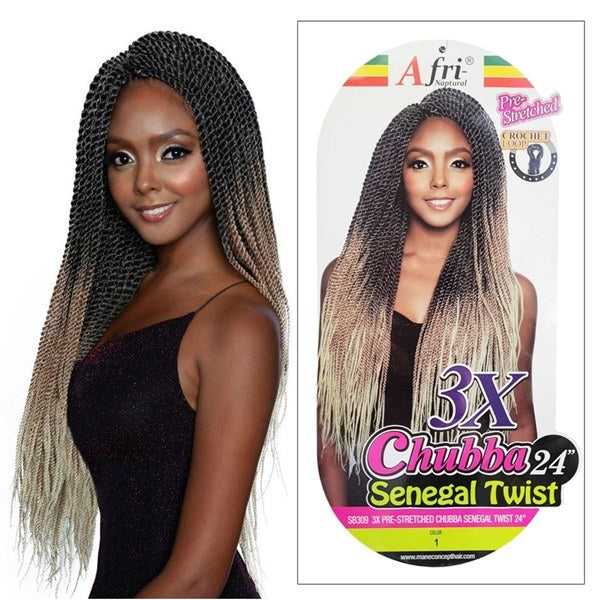 Afri 3x Chubba Senegal Twist 24 Inch - # 1