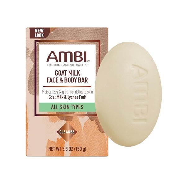 Ambi Goat Milk Face & Body Soap Bar 5.3oz