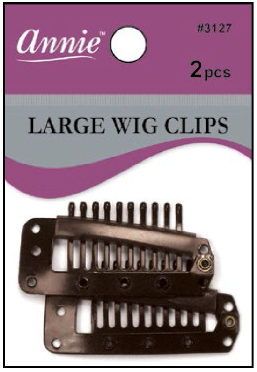 Annie Large Wig Clips #3127 - Black