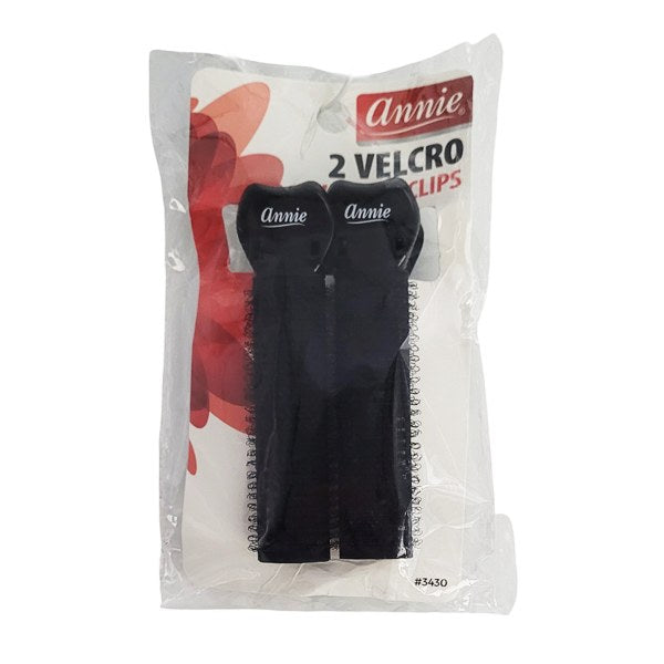Annie 2 Velcro Volume Clips #3430 - Black