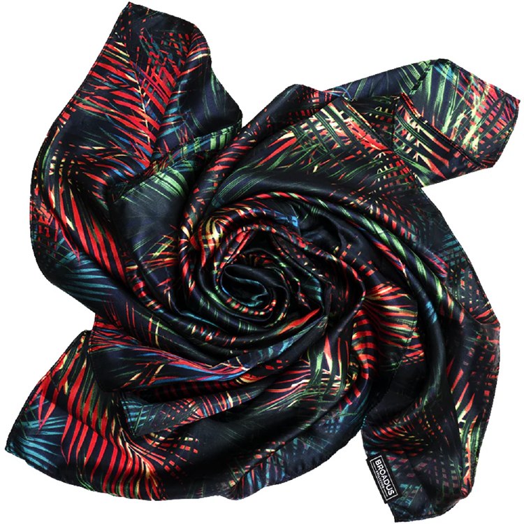 Broadus Collection Square Scarf - 36x36 - #68507 - Zebra