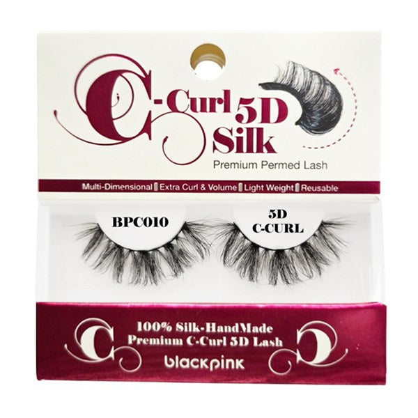 Black Pink 5D C-Curl Silk Premium Permed Lash #BPC010