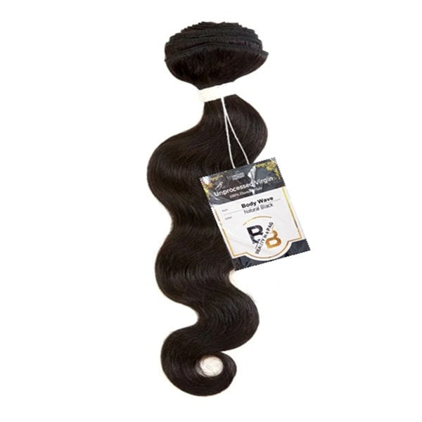 Beauty in a Bag 7A Body Wave 10 inch - # Natural Black