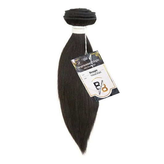 Beauty in a Bag 7A Straight 12 inch - # Natural Black