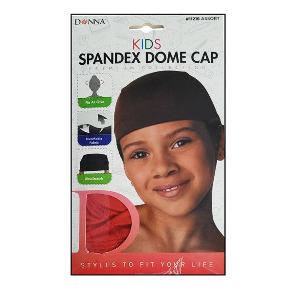 Donna Kids Spandex Dome Cap #11216 - Assorted Colors