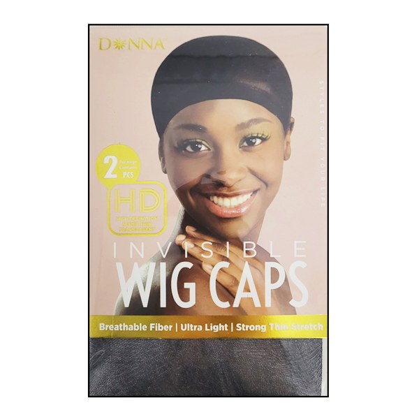 Donna HD Invisible Wig Caps (2pcs) #22237 - Brown