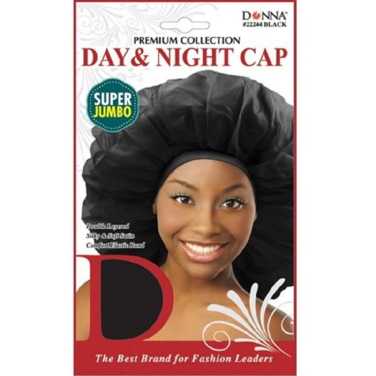 Donna Day & Night Cap Super Jumbo #22244 - Black