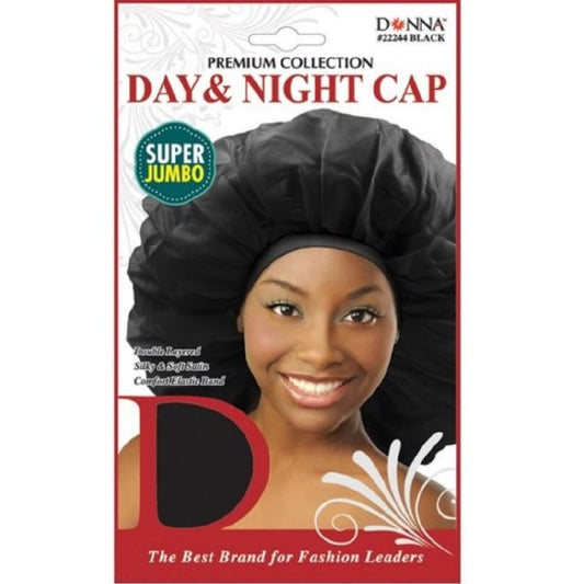 Donna Day & Night Cap Super Jumbo #22244 - Black