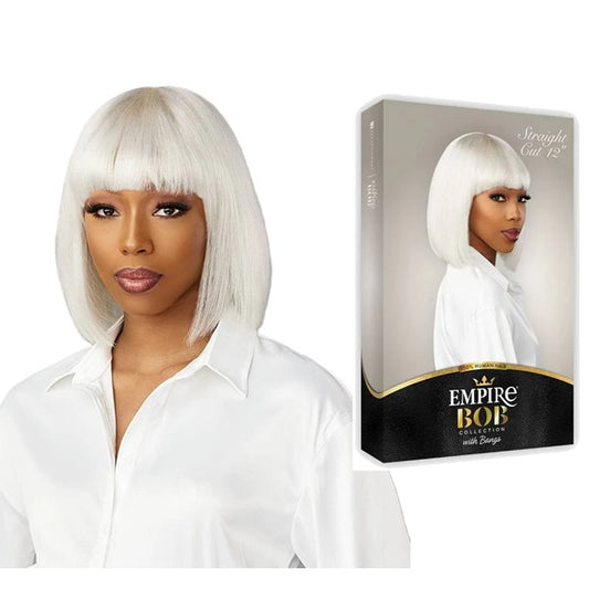 Empire Bob Wig - Straight Cut 12 inch -  # 1