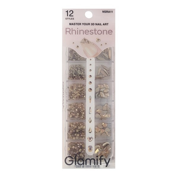 Absolute New York Rhinestones - NSRA11 Gold