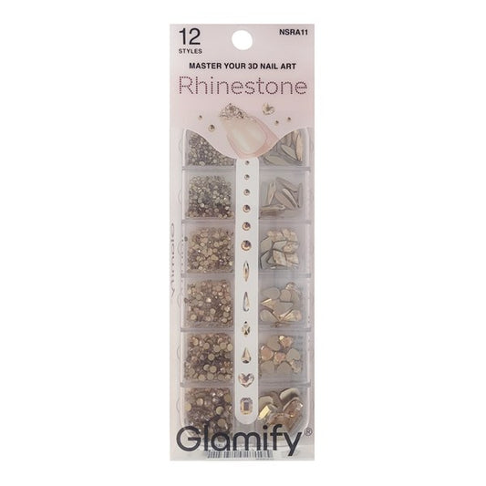 Absolute New York Rhinestones - NSRA11 Gold