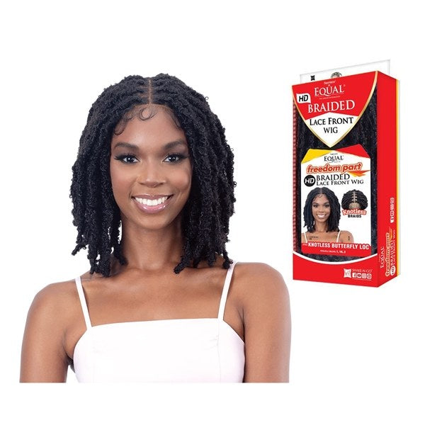 FreeTress Equal Braided Lace Front Wig - Knotless Butterfly loc - # 2
