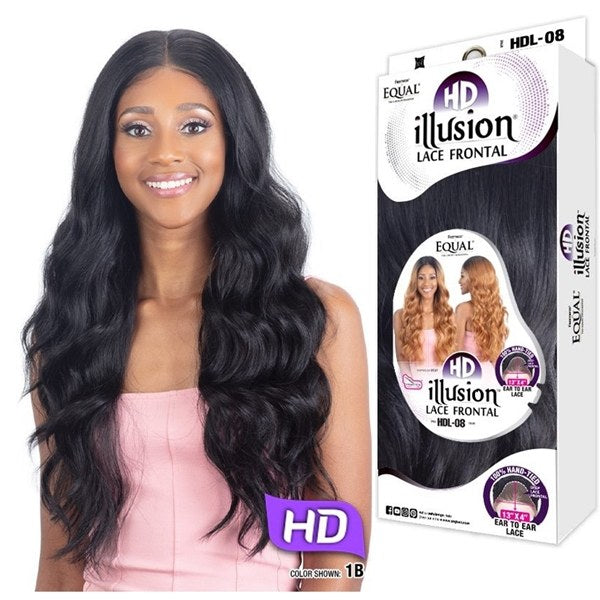 FreeTress HD Illusion Half Up Lace Front - HDL- 08 - # OT30