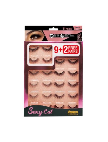 Ebin 11 Pairs Mega Lashes