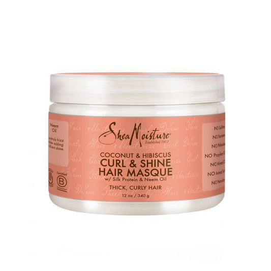 Shea Butter Coconut Hibiscus Curl & Shine Hair Masque