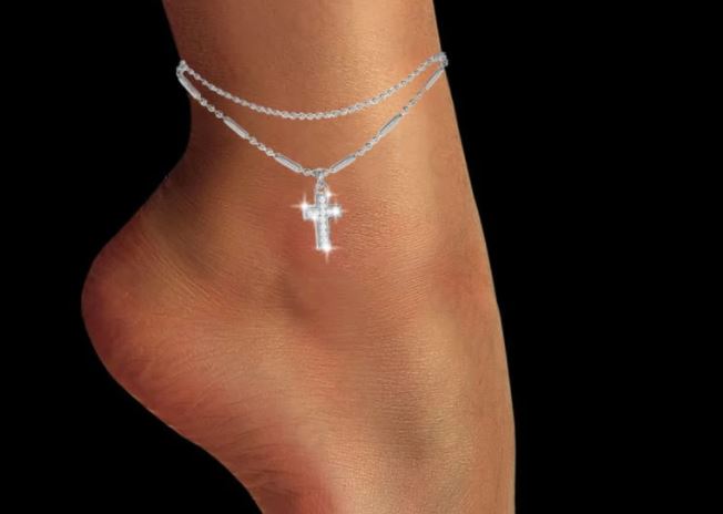 GNS NY Cubic Zirconia Anklet