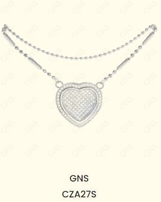 GNS NY Cubic Zirconia Anklet