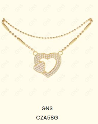 GNS NY Cubic Zirconia Anklet