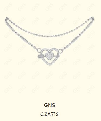 GNS NY Cubic Zirconia Anklet