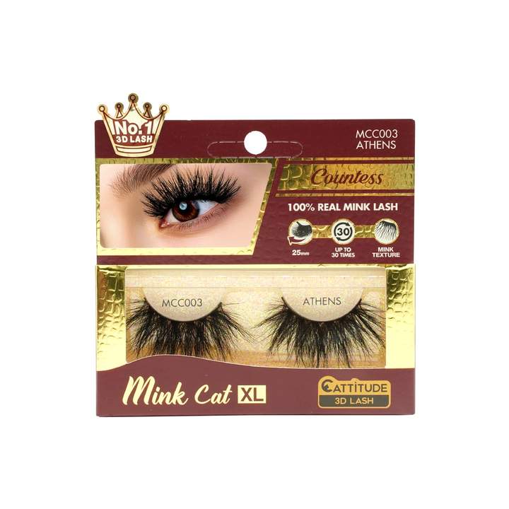 Countess Mink Cat XL 25mm