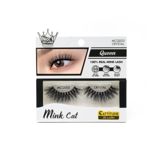 Queen Mink Cat 3D Lashes
