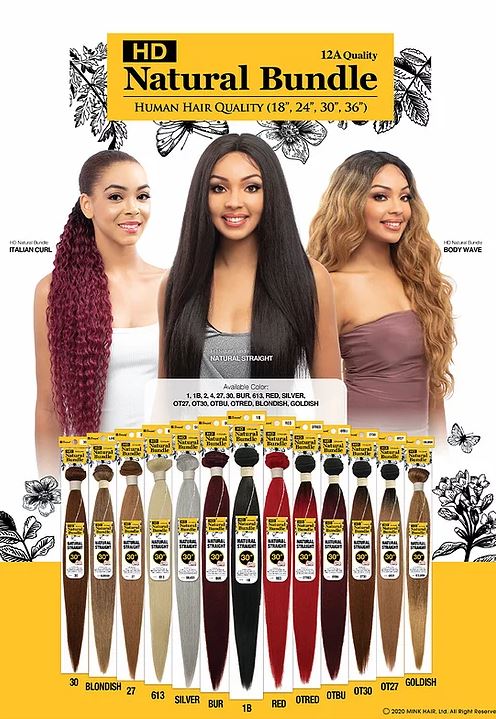 Sensual HD Natural Single Bundle - Natural Straight 24"