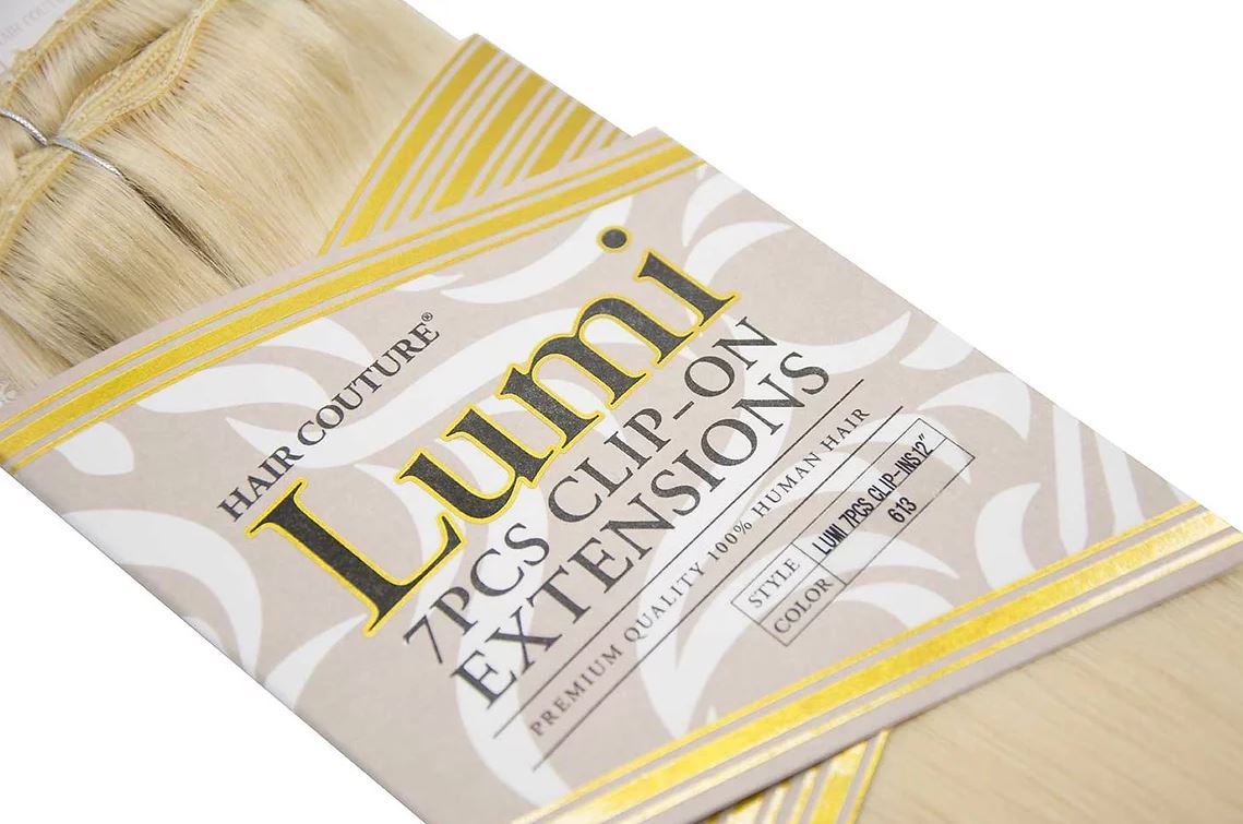 Hair Couture Lumi 7pc Human Hair Clip In Extensions