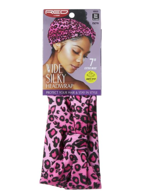 RED Wide Dry Fit Headwrap