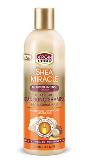 African Pride Shea Butter Miracle Detangling Shampoo
