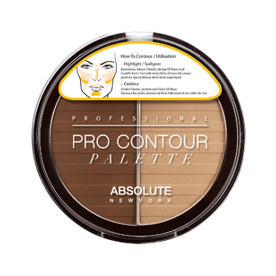 Absolute New York Professional Pro Contour Palette